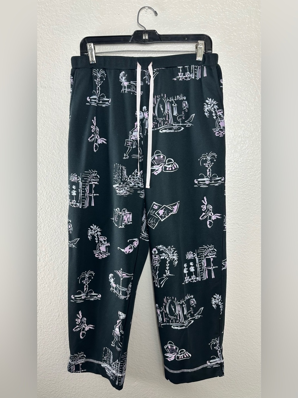 E.L.CC Women’s Black Pajama Pants Size M